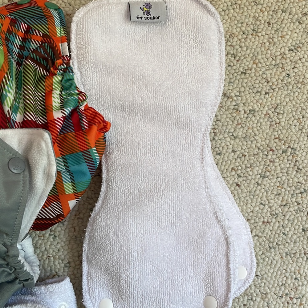 3 Rumparooz cloth pocket diapers - Picture 3 of 3